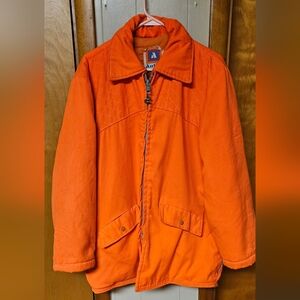 Vintage Antler Orange Men's Hunting Jacket